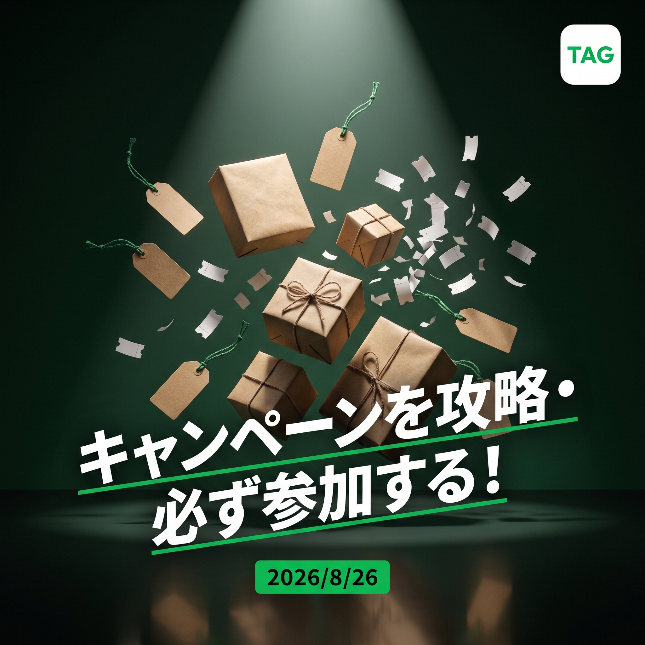2026/8/26 TAG勉強会　キャンペーンを攻略・必ず参加する！