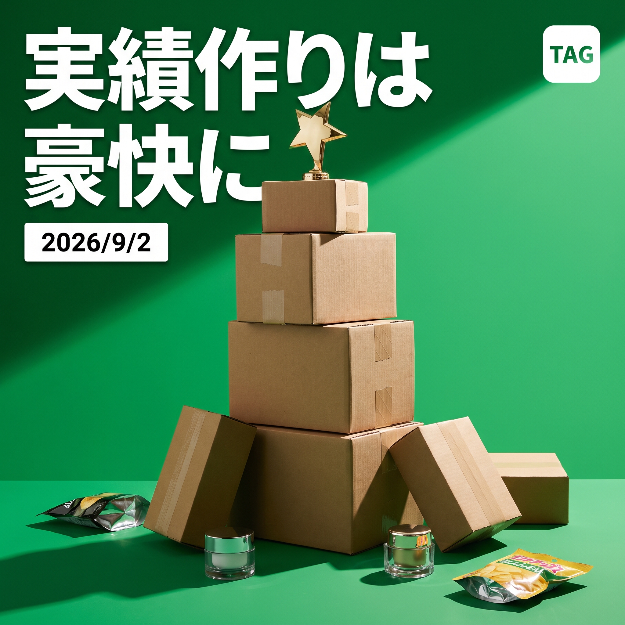 2026/9/2 TAG勉強会　実績作りは豪快に